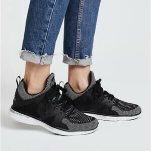 APL Women's Black White Ascend Sneakers Size 6